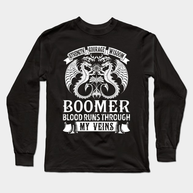 BOOMER Long Sleeve T-Shirt by Kallamor